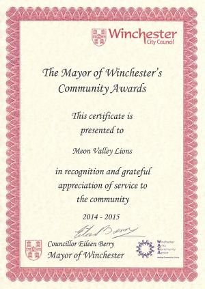 Community Award 2015 Community Award 2015